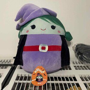 Squishmallow *RARE* Brie The Witch 20" Plush Toy